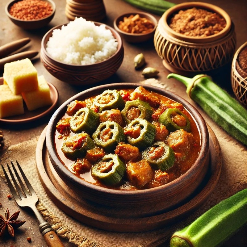 Okra Stew | Haja's Kitchen